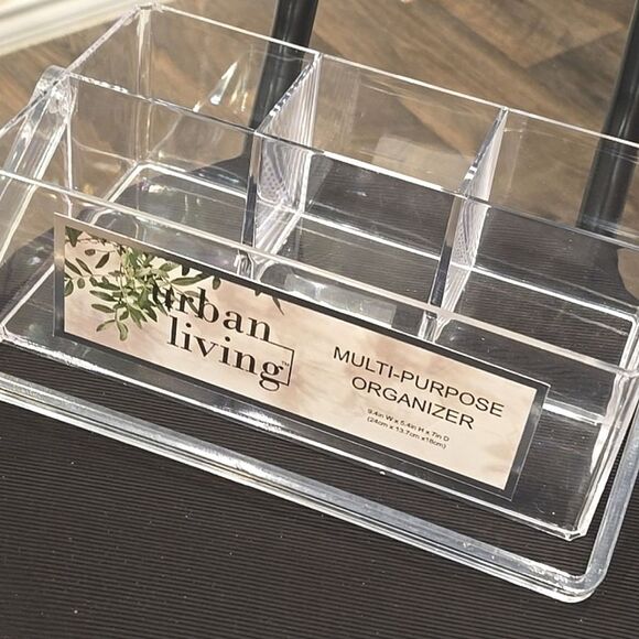 Urban Living Acrylic Multi-Purpose Organizer w/Handle - Picture 8 of 10